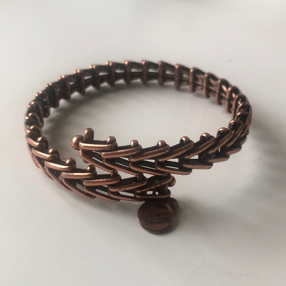 Alex and Ani Vintage Rose Gold Gypsy Wrap Bracelet